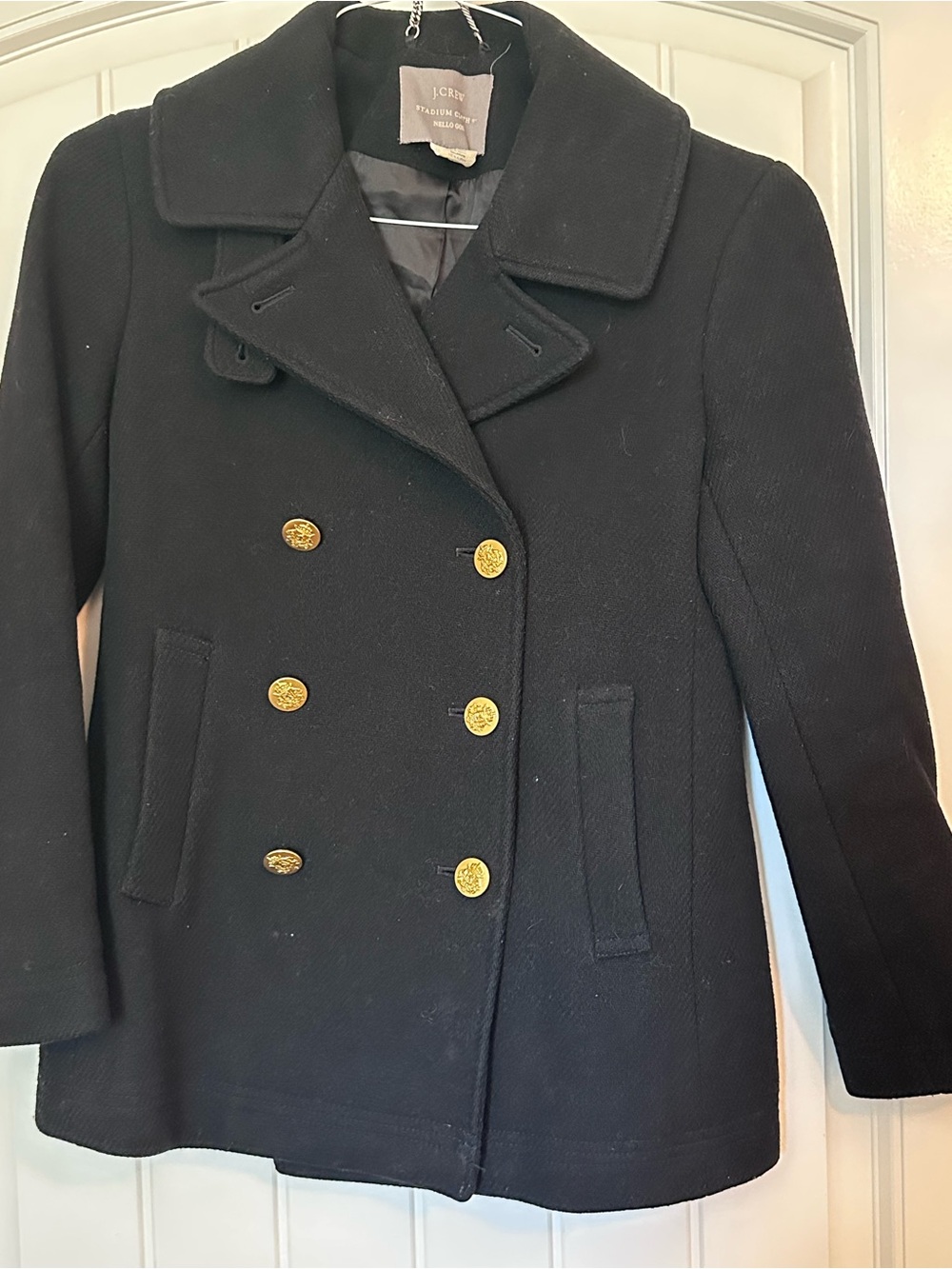 J.Crew Double-Breasted Peacoat